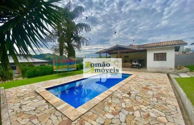Chácara com 3 dormitórios à venda, 1000 m² por r$ 850.000 - condomínio novo horizonte - piracaia/sp
