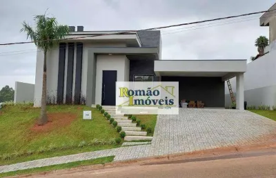 Casa térrea com  03- suítes  à venda, 240 m² por r$ 1.700.000 - condomínio residencial shamballa iii - atibaia/sp