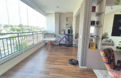 Apartamento com 3 dormitórios à venda, 160 m² por r$ 2.100.000,00 - jardim ana maria - jundiaí/sp