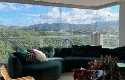 Cobertura com 4 dormitórios à venda, 345 m² por r$ 4.800.000,00 - jardim das samambaias - jundiaí/sp
