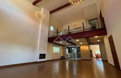 Casa com 3 dormitórios, 440 m² - venda por r$ 3.800.000,00 ou aluguel por r$ 16.666,67/mês - chácara malota - jundiaí/sp