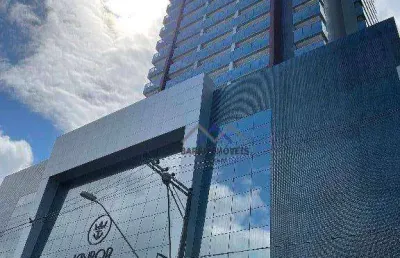 Sala à venda, 39 m² por r$ 435.000,00 - boqueirão - praia grande/sp