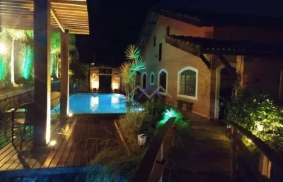 Chácara com 3 dormitórios à venda, 5850 m² por r$ 1.190.000,00 - jardim estância brasil - atibaia/sp