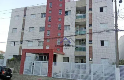 Apartamento com 2 dormitórios à venda, 63 m² por r$ 300.000,00 - pedreira - mongaguá/sp