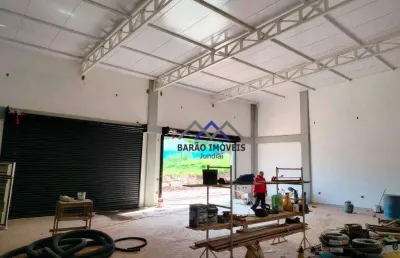 Salão para alugar, 180 m² por r$ 15.000,00/mês - jardim das tulipas - jundiaí/sp