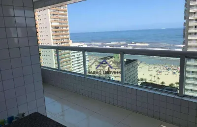 Belíssimo apartamento  à venda com 177,88 m² localizado no bairro da aviação/praia grande/sp - preço de oportunidade - alto padrão - vista livre mar
