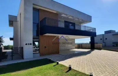Casa alto padrão em condomínio fechado ibi aram 2 - itupeva/sp.