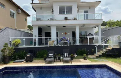 Casa à venda c/ 4 suítes em condomínio bosque dos jatobás em jundiaí/sp.