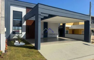 Casa térrea moderna à venda no condomínio phytus – bairro jacaré, cabreúva/sp (divisa com itupeva/sp).