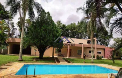 Chácara com 4 dormitórios à venda, 12000 m² por r$ 1.700.000 - atibaia/sp