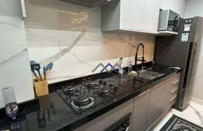 Apartamento com 2 dormitórios à venda, 47 m² por r$ 413.400,00 - ponte de são joão - jundiaí/sp