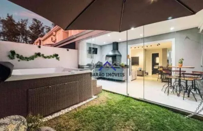Casa em mobiliada em condomínio com 3 dormitórios à venda, 110 m² por r$ 1.075.000 - cidade nova - jundiaí/sp