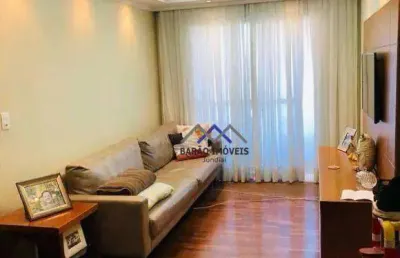 Apartamento com 2 dormitórios à venda, 70 m² por r$ 410.000,00 - jardim colônia - jundiaí/sp