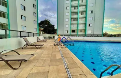 Apartamento com 3 dormitórios à venda, 96 m² por r$ 535.000,00 - vila inhamupe - jundiaí/sp