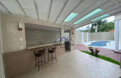 Casa com 4 dormitórios para alugar, 490 m² por r$ 21.200,00/mês - jardim das samambaias - jundiaí/sp