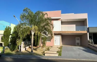 Sobrado com 3 dormitórios, 278 m² - venda por r$ 2.950.000,00 ou aluguel por r$ 12.923,60/mês - condomínio maria dulce - indaiatuba/sp