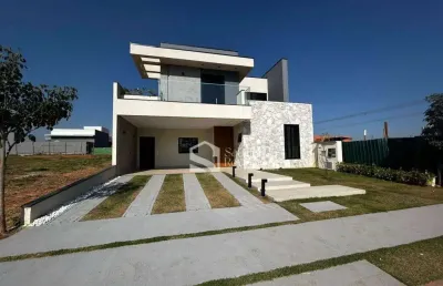 Sobrado com 4 dormitórios à venda, 303 m² por r$ 3.300.000 - jardim residencial sapezal - indaiatuba/sp