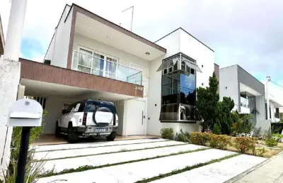 Casa para venda de 350 m², com 04 suítes no cond. bosque das palmeiras – parque do jiqui/rn
