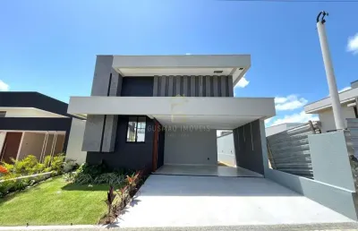 Casa em condomínio fechado com 4 quartos à venda no parque das nações, parnamirim , 160 m2 por r$ 909.000