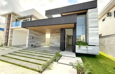 Casa em condomínio fechado com 3 quartos à venda no parque das nações, parnamirim , 120 m2 por r$ 700.000