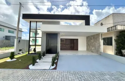 Casa em condomínio fechado com 3 quartos à venda no parque das nações, parnamirim , 118 m2 por r$ 610.000