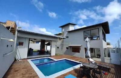 Casa de praia para venda de 400 m², com 04 suítes - búzios, nísia floresta/rn