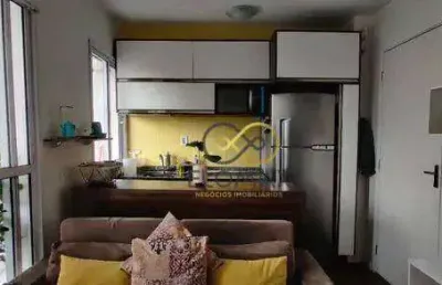 Studio com 1 dormitório à venda, 27 m² por r$ 230.000,00 - brás - são paulo/sp