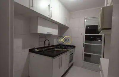 Apartamento com 3 dormitórios à venda, 60 m² por r$ 350.000,00 - água chata - guarulhos/sp