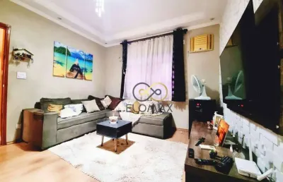 Casa térrea com 2 dormitórios, 1 suite, 2 vagas à venda, 125 m² por r$ 550.000 - parque continental i - guarulhos/sp