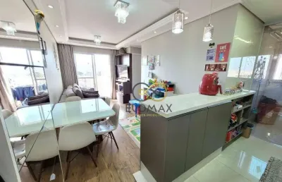 Vende - lindo apartamento planejado de alto padrão - 48m³ - condomínio i9 vila nova - imirim - sp.