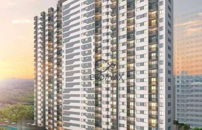 Apartamento com 2 dormitórios à venda, 34 m² por r$ 273.900,00 - ponte grande - guarulhos/sp