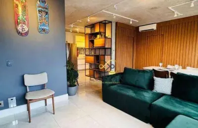 Apartamento com 1 dormitório para alugar, 70 m² por r$ 5.437/mês - são paulo/sp