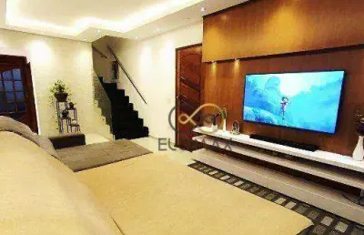 Casa com 4 dormitórios, 2 suites, 4 vagas à venda, 133 m² por r$ 808.000 - vila rosália - guarulhos/sp