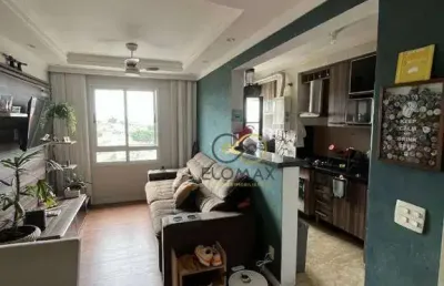 Apartamento com 2 dormitórios, 1 vaga à venda, 49 m² por r$ 307.000 - centro - guarulhos/sp