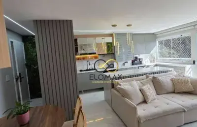 Apartamento a venda no gopouva com 2 quartos suíte e varanda gourmet