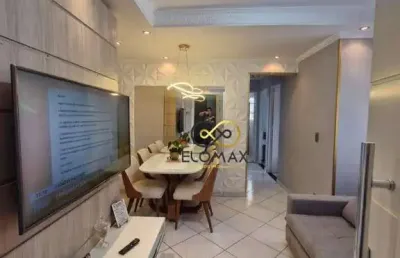 Apartamento com 3 dormitórios à venda, 58 m² por r$ 383.000,00 - jardim santa clara - guarulhos/sp