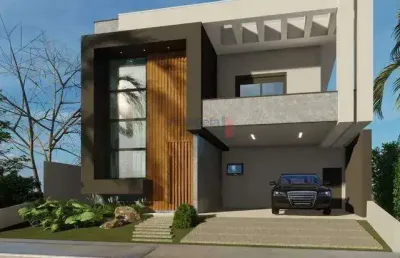 Casa em condomínio à venda, 4 quartos, 3 suítes, 4 vagas, loteamento residencial fazenda casa grande - taubaté/sp