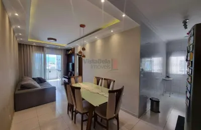 Apartamento à venda, 2 quartos, 1 suíte, 1 vaga, chácara da galega - pindamonhangaba/sp