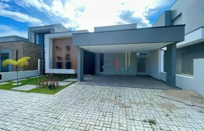 Casa em condomínio à venda, 3 quartos, 1 suíte, loteamento residencial parque das araucárias - tremembe/sp