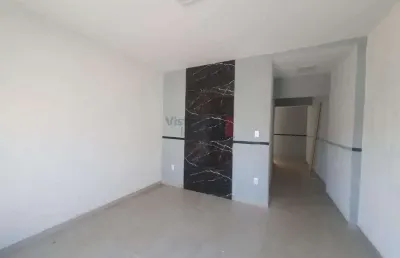 Ponto comercial novo com recepção, 2 salas, 2 banheiros, próximo a praça santa terezinha