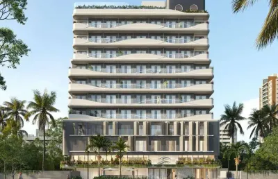 Flat com 1 quarto à venda na Avenida Monsenhor Odilon Coutinho, Cabo Branco, João Pessoa