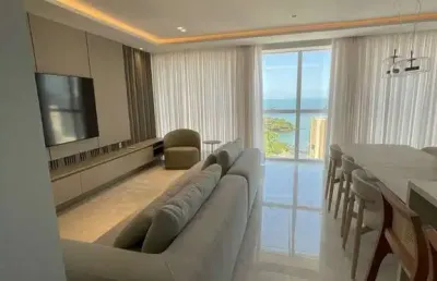 Apartamento com 4 quartos para alugar na rua julieta lins, 271, pioneiros, balneário camboriú, 150 m2 por r$ 26.000