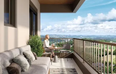 Excelente apartamento de 2 dormitórios com suíte e sacada!