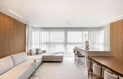 Belíssimo apartamento com 3 suítes, ricamente mobiliado, equipado e decorado!