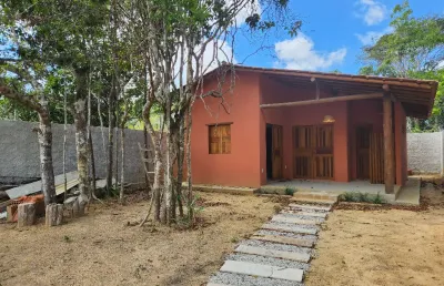 Linda casa recém construída no bairro vilas do arraial, casa térrea com 56m² de construção a 7 min de carro até a praia.