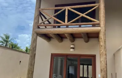 More em uma linda casa em trancoso, casa com duas suítes.