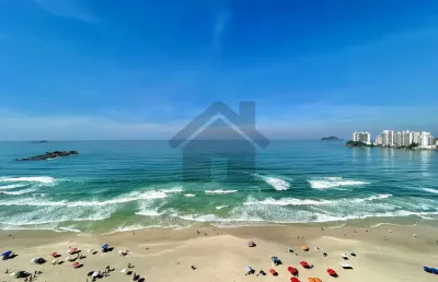 Apartamento à venda na pitangueiras no guarujá | frente mar