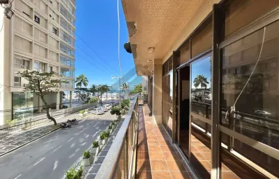 Apartamento vista mar à venda na pitangueiras no guarujá | frente mar