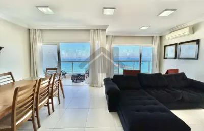 Apartamento vista mar à venda na pitangueiras no guarujá | frente mar