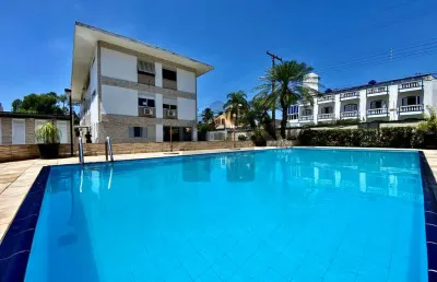 Apartamento à venda na enseada no guarujá | lado praia piscina e churrasqueira